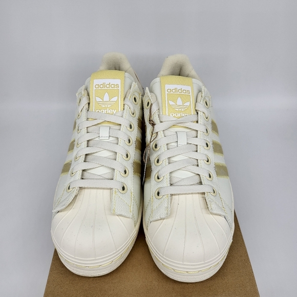 New adidas Parley x Superstar 'Off White' GX6970 Men's Shoes Size 9.5 - Picture 2 of 8